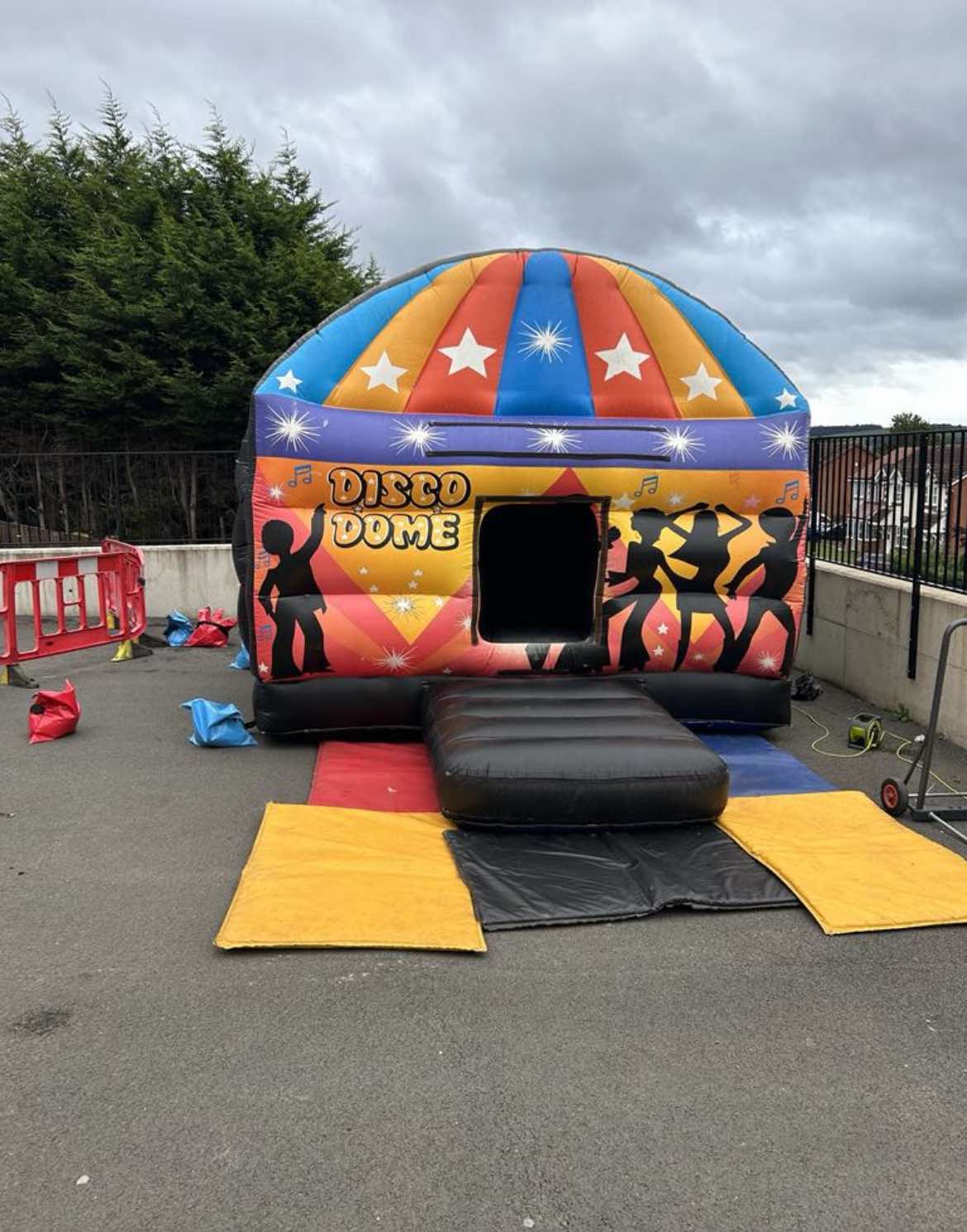 Disco Dome inflatable attraction for events and parties